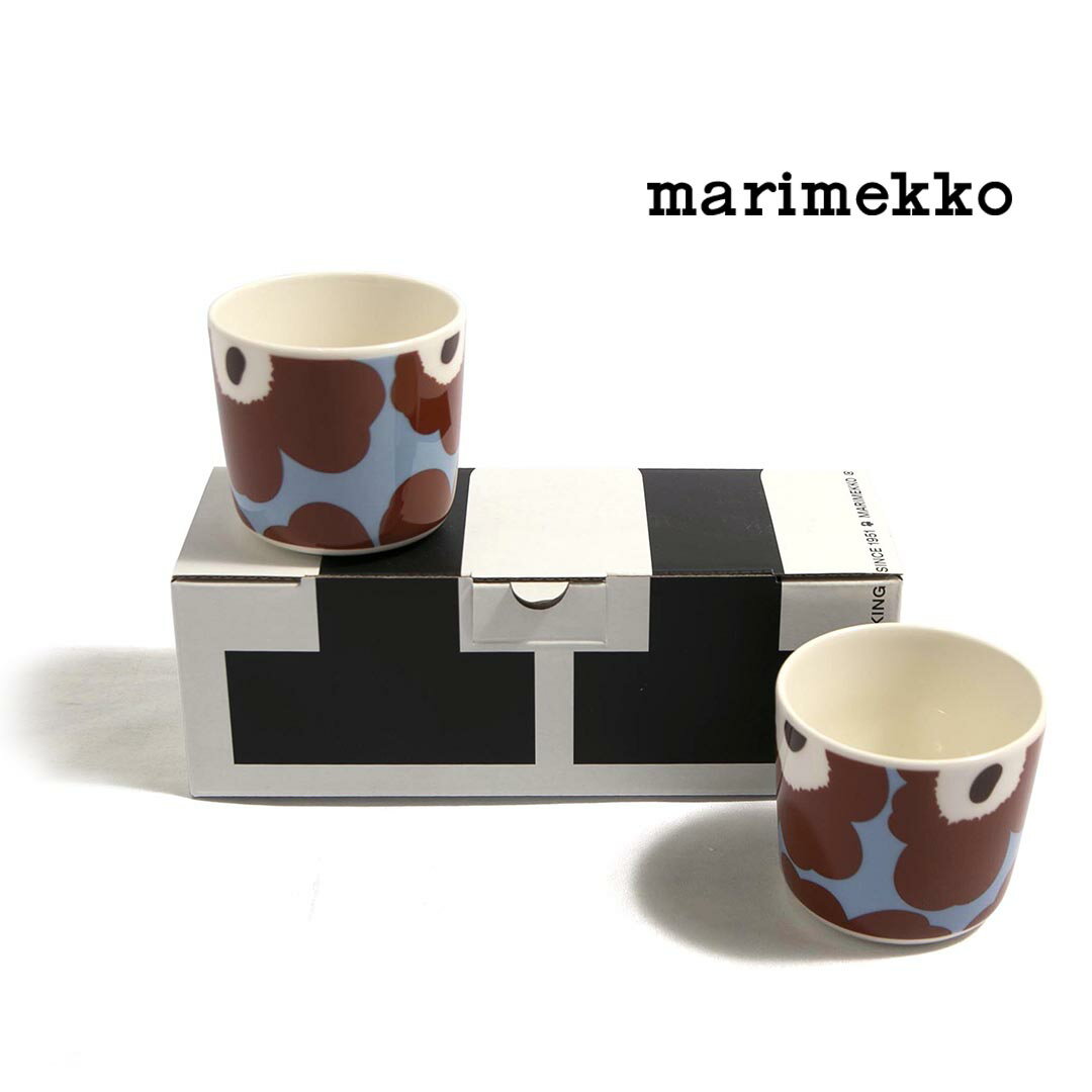 食器/marimekko/マリメッコ/品番：52239472259/Unikko コーヒーカップセット（ハンドルなし）/日本限定