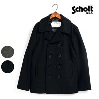 ☆メンズ/Schott/ショット/753US PEA COAT 24oz/ピーコート 24オンス/品番:7118