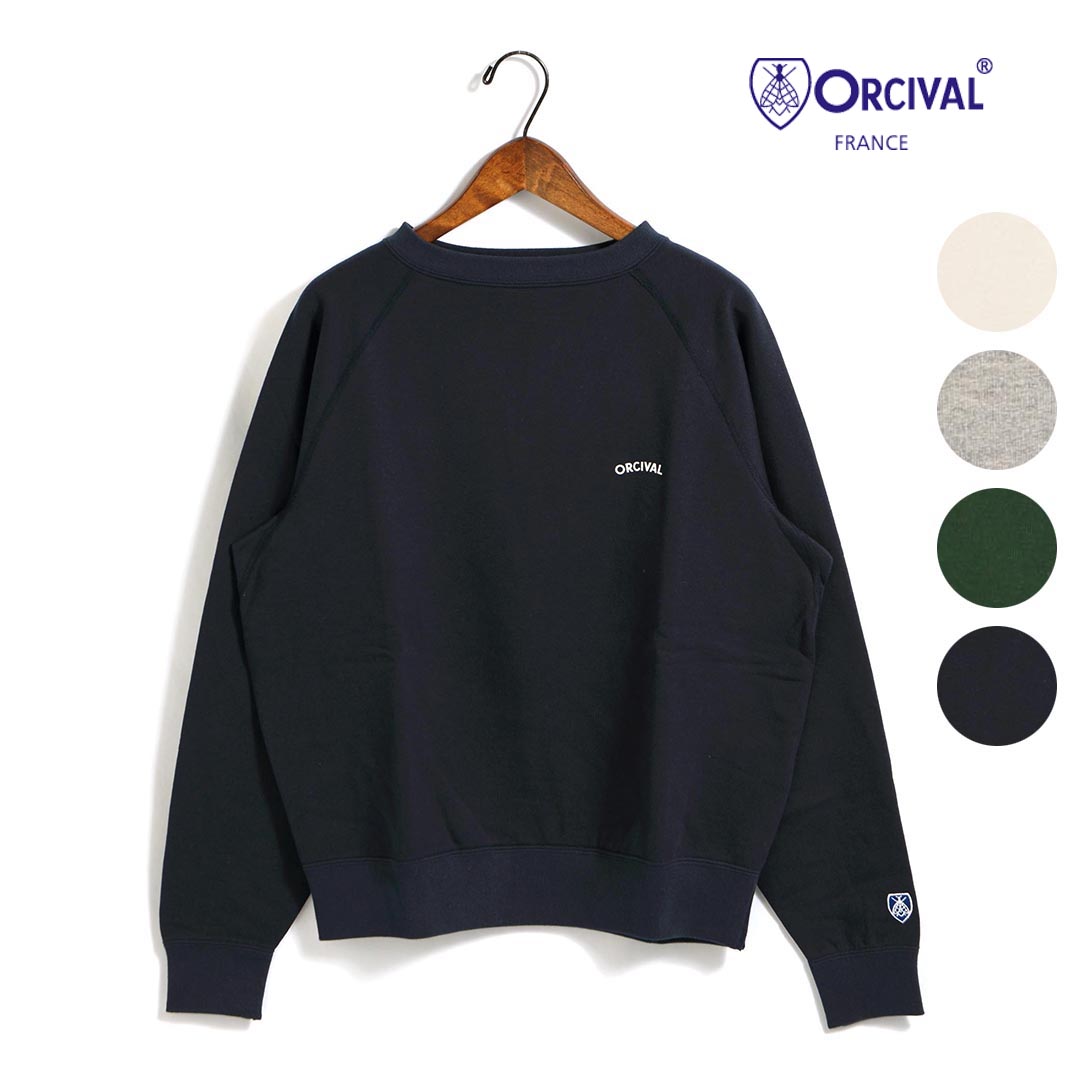 【クーポン対象】レディース/ORCIVAL/オーシバル/オーチバル/ミニフレンチテリーラグランスリーブスウェット/OR-C0157MAZのサムネイル