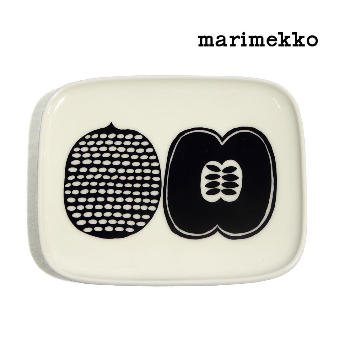 【母の日ギフト】marimekko/マリメッコ/Kompotti/プレート小/品番:52229469319