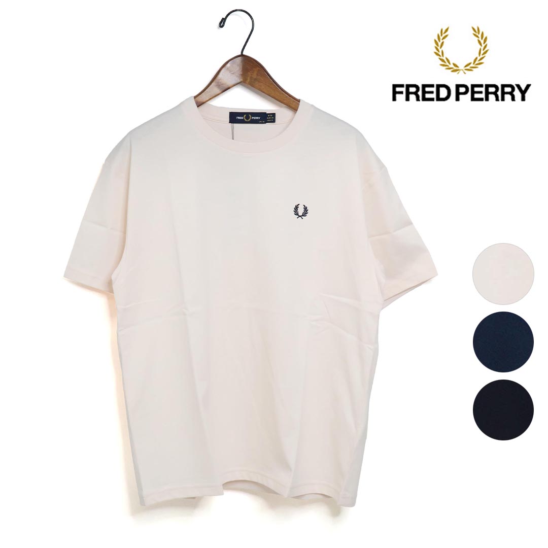 レディース FRED PERRY フレッドペリー Crew Neck T-Shirt クルーネック Tシャツ 品番：G1142