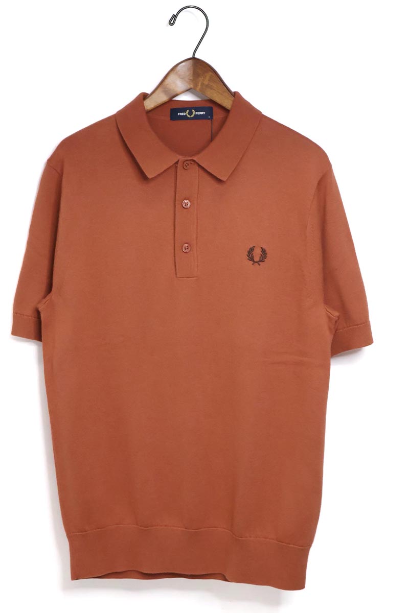 楽天市場】FREDPERRY フレッドペリー（カラーブラウン・袖の長さ半袖