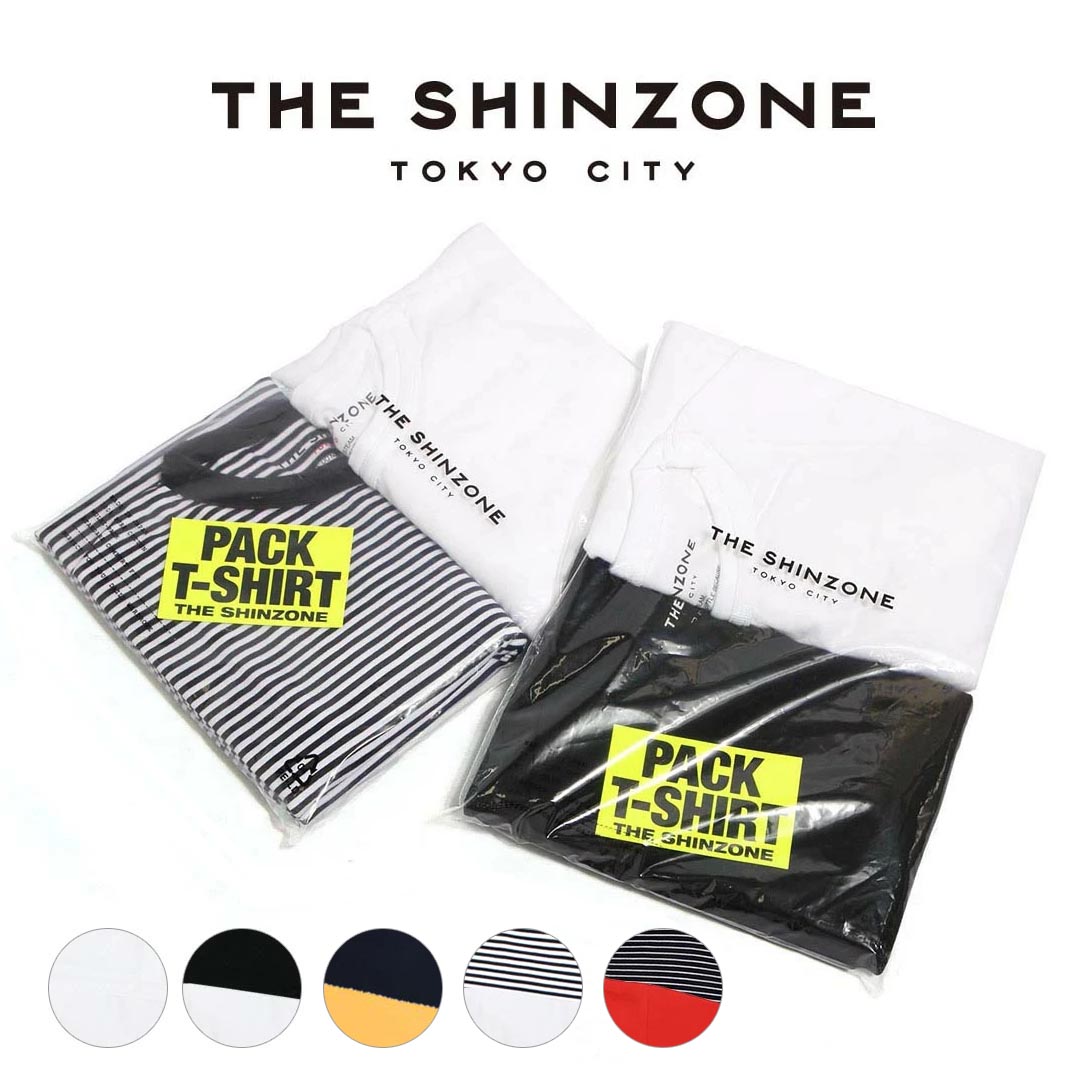 レディース/THE SHINZONE/ザシンゾーン/コットンパックTシャツ“PACK TEE”/2枚セット/品番:20SMSCU66