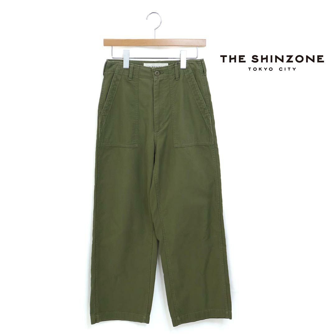 レディース/THE SHINZONE/ザ シンゾーン/WASHED BAKER PANTS/べイカーパンツ/品番：24MMSPA03