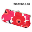 ポーチ/marimekko/マリメッコ/Mini Unikko Silmalasi Kukkaro がま口ポーチ/品番：5263131535