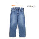 メンズ orSlow オアスロウ ダッズフィットデニムパンツ 95.DENIM USED 品番:01-1010W