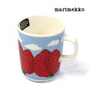 ☆【SALE】食器 marimekko マリメッコ Mansikkavuoret マグカップ 250ml 品番:52239470783【20%OFF】