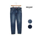 メンズ RED CARD TOKYO レッドカードトーキョー Rhythm テーパードデニムパンツ 品番:71M86301