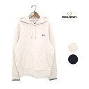 メンズ FRED PERRY フレッドペリー Tipped Hooded Sweatshirt スウェットパーカー 品番:M2643