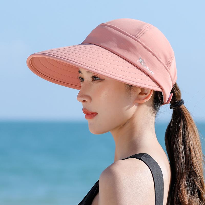 帽子 キャップ ハット レディース 女性用 日よけ 紫 青 無地 ツバ広め UV対策 レジ...