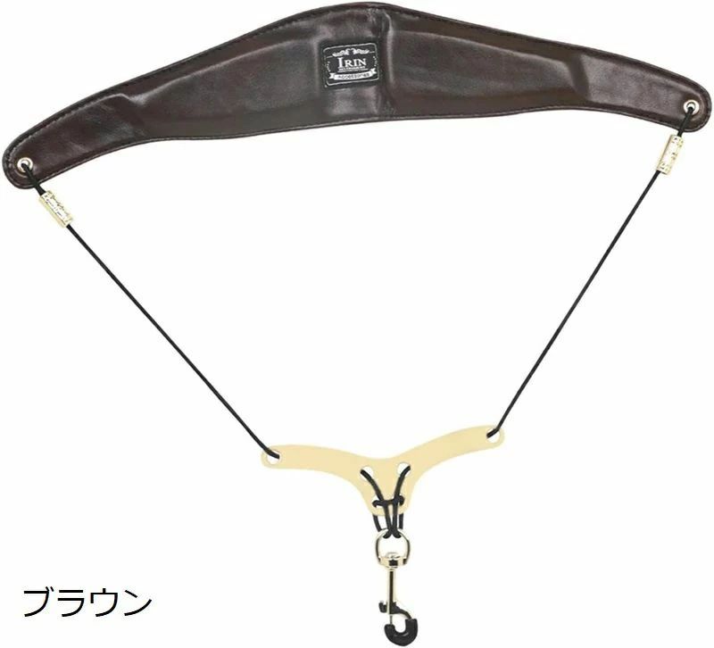 サックス ネックストラップ 長さ調節可能 快適 ポータブル ソフト サックスストラ...