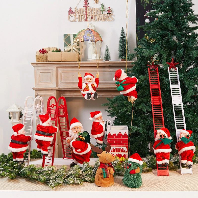 Rakuten - クリスマスおもちゃ 歌う踊る プレゼント サンタクロース クリスマス オーナメント 飾り付け クリスマスツリー トイ クリスマスおもちゃ ダンス サックス 可愛い 面白い 動くクリスマスぬいぐるみ 電動玩具 子供 おもちゃ クリスマス プレゼント 電池式 送料無料