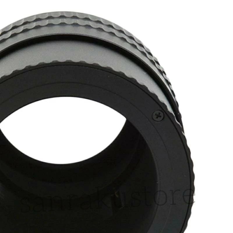 Startlineの2レンズ対応アダプター 調整可能フォーカシングヘリコイド 36mm-90mm可変式 マクロ撮影用エクステンションチューブ マニュアルフォーカス対応 金属製カメラアクセサリー レンズ距離調整用 接写撮影サポートツール｜アングル3