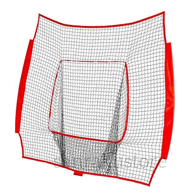 Rakuten - 野球用交換ネット 練習用ネット プロ仕様 213cm×213cm 高耐久トレーニングネット バッティング練習 投球練習 捕球練習 屋外・屋内兼用 野球練習用具 チーム練習用 フィールド用 トレーニングアクセサリー スポーツ用ネット 野球部 部活用