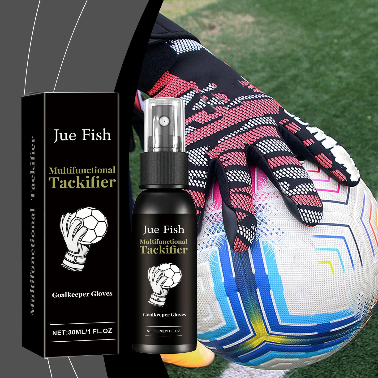 ゴールキーパーグローブ粘着剤 30ml 粘着スプレー グローブウルトラグリップ 3個セット ゴールキーパーグローブ用 ゴールキーパーグローブグリップスプレー