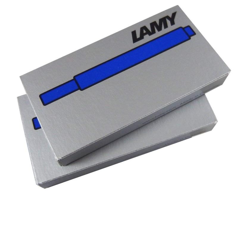 LAMY ラミー 万年筆用 カートリッジインク ブルー 1箱5本入り×2箱セット LT10BL [...