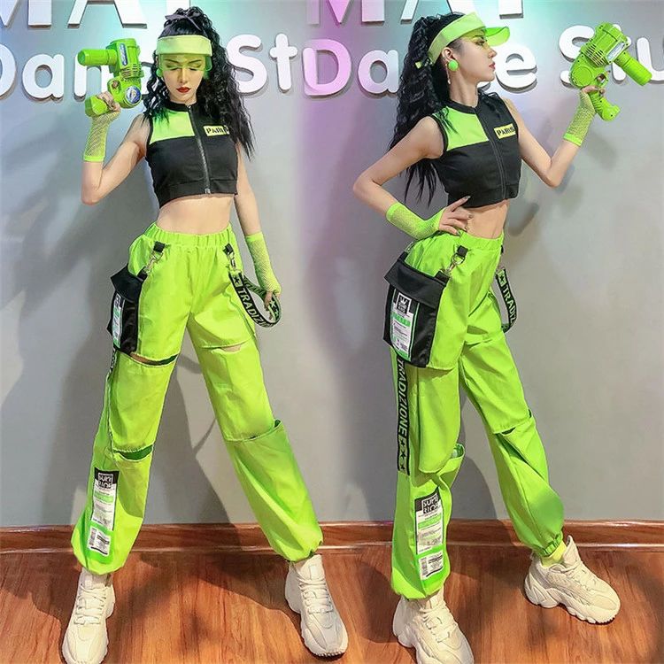 社交ダンス DSダンス 韓国ファション HIPHOP ス+パンツ 上下セット セットアップ 演出服 ダンス衣装 セットアップ レディース 舞台服 dance応援 団体服 発表会 練習着 ジャズ JAZZ チアガール セクシー チアリーダー ステージ衣装 S M L