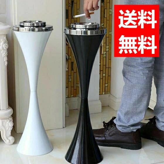 スタンド灰皿 屋外室内兼用 蓋付き 部屋灰皿 取り外し可能 アッシュトレイ 吸殻入れ スモーキング トイレ用 おしゃれ 大容量 ファッション 開閉蓋デザイン 灰皿 はいざら 楽天海外通販 jc-195-gg