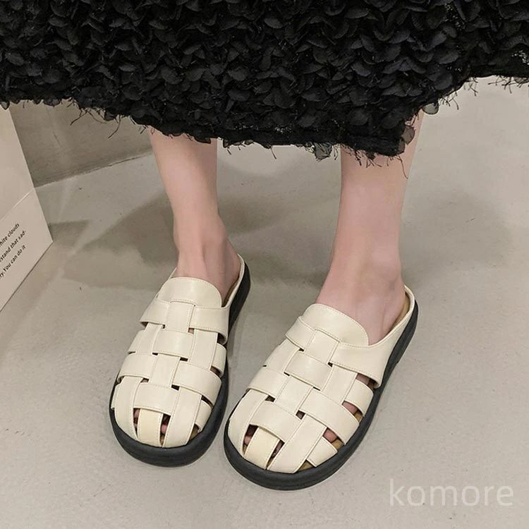 樂天商城 - サボサンダル サボ ぺたんこ レディース サンダル 外反母趾 ミュール サンダル フラット つっかけ グルカサンダル サンダル