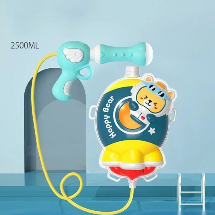Startlineの水ピストル ウォーターガン 水鉄砲 車 ユニコーン 恐竜 リュック型 タンク式 水てっぽう 水ピストル ウォーターガン 2500ml プール お風呂 水遊び 川 夏休み 水鉄砲 サバイバルゲーム 子供｜アングル3