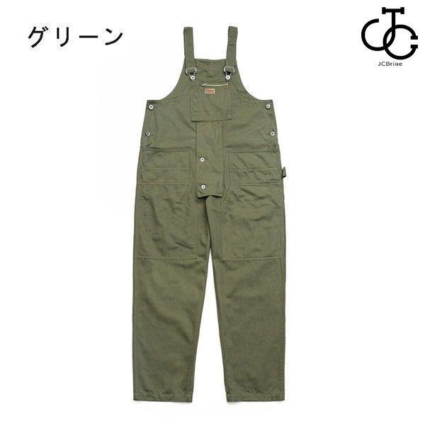 オーバーオール メンズ 作業服 サロペット ロングパンツ オールインワン 作業服 ワ...