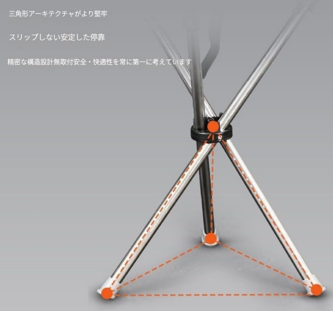 折りたたみ ステッキチェア 登山杖 登山歩行支援ウォーキング シート付き折り畳み...