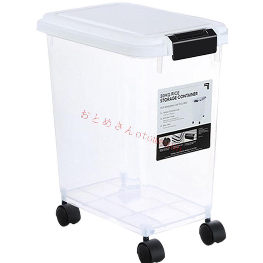 1.素材：プラスチック2.サイズ：15kg：36 * 24 * 42cm、30kg：46 * 29 * 52cm3.健康的で環境に優しい食品級PPを採用し、安全無毒無臭で、食べ物に直接触れることができます。4.蓋が透明のデザインで、箱を開けなくても容器の中身には何を置いてもはっきりと見ることができます。5.お米、雑穀、ペットフードなどに適しています。食品だけではなく小物収納ボックスとしても活躍です。1.素材：プラスチック2.サイズ：15kg：36 * 24 * 42cm、30kg：46 * 29 * 52cm3.健康的で環境に優しい食品級PPを採用し、安全無毒無臭で、食べ物に直接触れることができます。4.蓋が透明のデザインで、箱を開けなくても容器の中身には何を置いてもはっきりと見ることができます。5.お米、雑穀、ペットフードなどに適しています。食品だけではなく小物収納ボックスとしても活躍です。