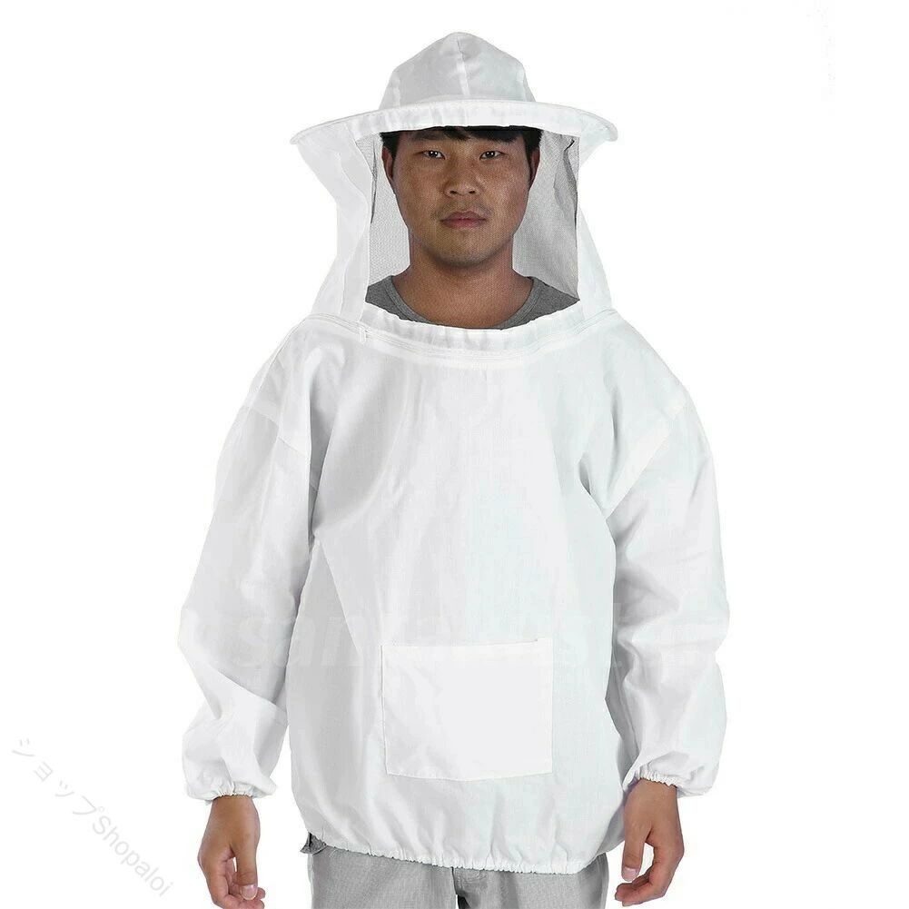 商品ポイント仕様：コンディション：新品素材：コットンカラー：ホワイトサイズ：ほとんどの大人に適しています適切な肩幅：約。 66cm / 25.98インチ袖丈：約54cm / 21.25インチハット： 40×15cm / 15.75×5.91インチパッケージの重さ：約250gパッケージに含まれるもの：1×養蜂ジャケットご注意：手動測定による1~2cmの誤差を許容してください。ご理解いただきありがとうございます撮影の為、画質等の関係上、色などが実際の商品と若干違ってしまうこともあるかもしれませんがご理解のほどご入札ください。予めご了承ください。製造時期によりデザインや仕様に若干の変更がある場合がございます。 予めご了承ください。 【原産国／製造国: 中国】 指定された配送時間は承っておりません。【ショップShopaloi】商品ポイント仕様：コンディション：新品素材：コットンカラー：ホワイトサイズ：ほとんどの大人に適しています適切な肩幅：約。 66cm / 25.98インチ袖丈：約54cm / 21.25インチハット： 40×15cm / 15.75×5.91インチパッケージの重さ：約250gパッケージに含まれるもの：1×養蜂ジャケットご注意：手動測定による1~2cmの誤差を許容してください。ご理解いただきありがとうございます撮影の為、画質等の関係上、色などが実際の商品と若干違ってしまうこともあるかもしれませんがご理解のほどご入札ください。予めご了承ください。製造時期によりデザインや仕様に若干の変更がある場合がございます。 予めご了承ください。 【原産国／製造国: 中国】 指定された配送時間は承っておりません。【ショップShopaloi】