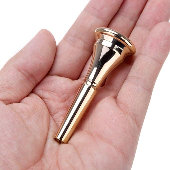 プロフェッショナル 銀メッキ フレンチホルン マウスピース 金属銅合金 フレンチホ...