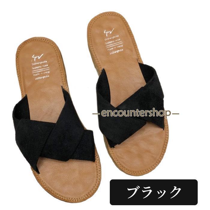 樂天商城 - サンダル レディース 歩きやすい ぺたんこ 夏 黒 オフィス 2023 トレンド 30代 40代 50代 60代 20代