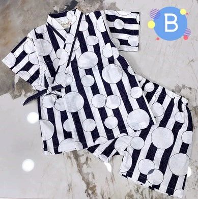 Startlineの子供 甚平 キッズ 新入荷 おしゃれ 全16色 男の子 女の子 ベビー 上下セット お祭り 赤ちゃん 甚平 浴衣 和服 夏 80 90 95 100 110 120 130｜アングル3