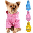 犬用レインコート ペット用 レインコート 雨具 ポンチョ 犬服 光反射 ドッグカッパ 帽子付 通気 完全防水 散歩用 快適 軽量 着脱簡単 ペットレインコート 合羽 小型犬 中型犬 大型犬 耐久性 防風 防水 防雪 防塵(4)