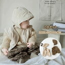 ベビー ベスト 2点セット 帽子付き 無地 キルティング ベスト 中綿ベスト トップス コート キッズ服 ベビー服 赤ちゃん 子供服 厚手 軽量 防寒 男の子 ...