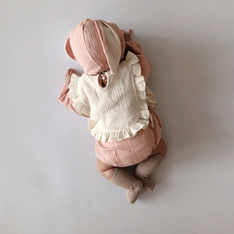 ベビー服 長袖 ロンパース カバーオール ウサギ コスプレ 衣装 子供 ハロウィン 仮装 3点セット 帽子 ベスト パジャマ 赤ちゃん ジャンプスーツ 新生児 子供服 出産祝い プレゼント 写真撮影 記念写真 かわいい 新生児 おしゃれ 長袖 うさぎの耳