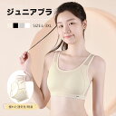 スポーツブラ ジュニア ブラ 中学生 ブラジャー 子供 ノンワイヤ ブラトップ タンクトップ 高校生 部活 ジュニア 肌着 カップ付き 女の子 コットン メッシ...