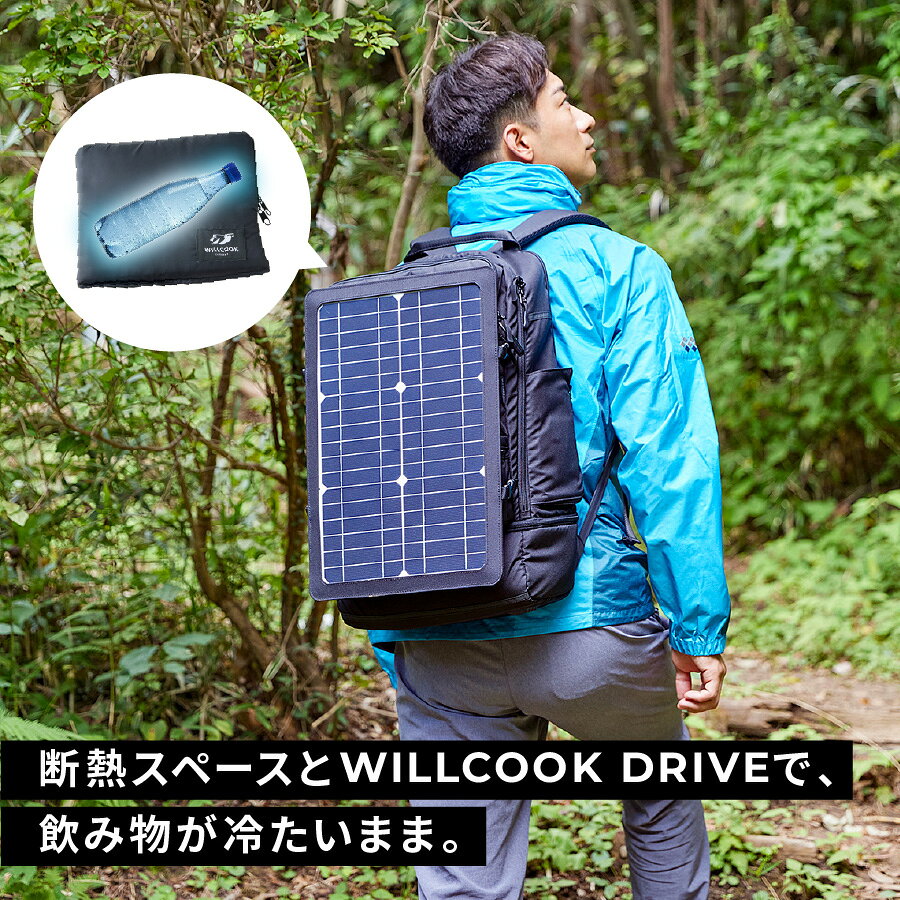 モバイルバッテリープレゼント中！ WILLCOOK SURVIVE 防災リュック 防災グッズ 防災食 リュック 防災セット 大容量 アウトドア リュック startts-10000663 STARTTSスターツ楽天市場店 サンプル画像3