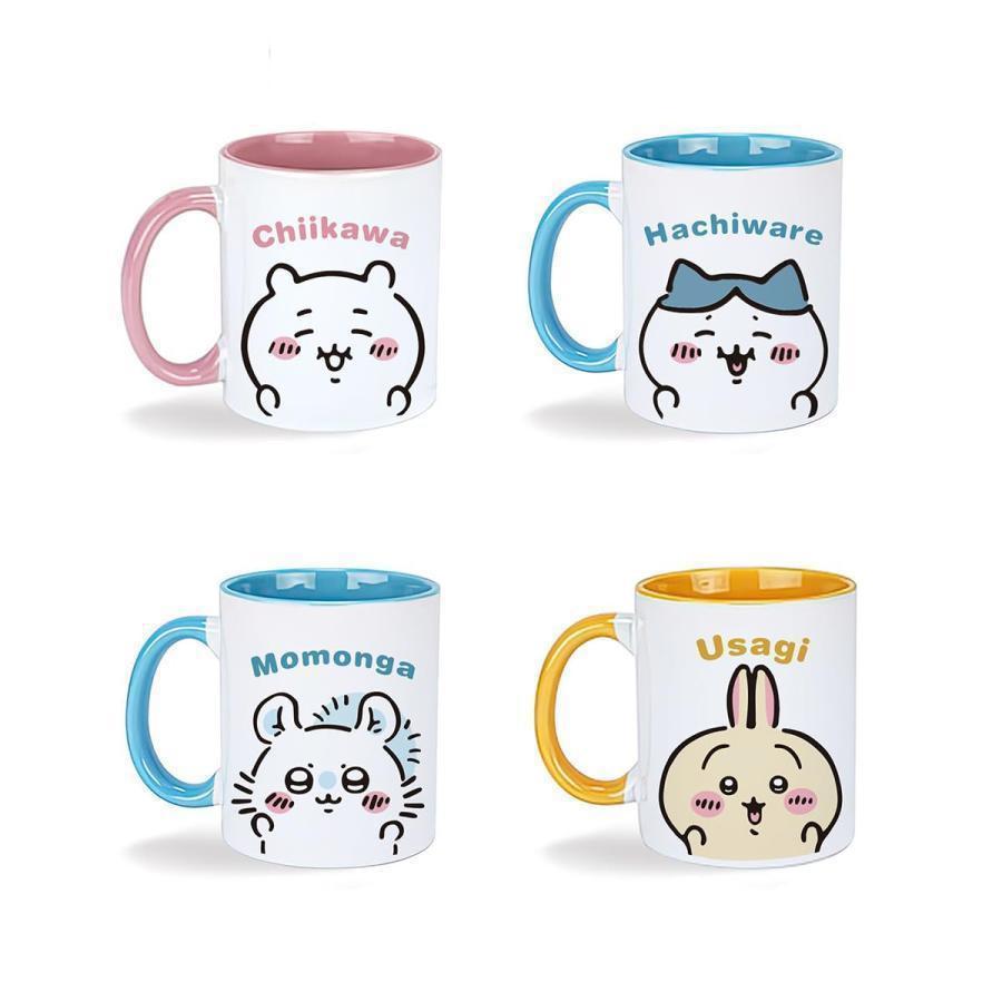 Rakuten - ちいかわ コップ ハチワレ うさぎ モモンガ 耐熱 厚実 ティーカップ 陶磁器のコップ マグカップ 誕生日 プレゼント クリスマス 贈り物 コレクション (A)