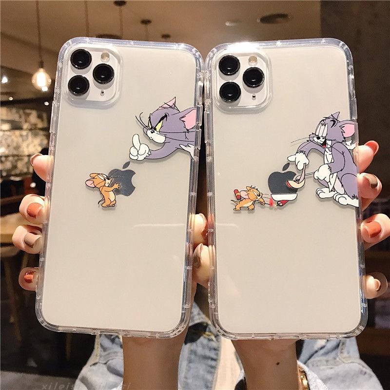 Rakuten - トムとジェリー インスタ映え iphone16 スマホケース 14ProMax iPhone15Pro iPhone13/XS/XR/X ソフト シリコン 全面保護 耐衝撃 透明 スマホカバー ケース