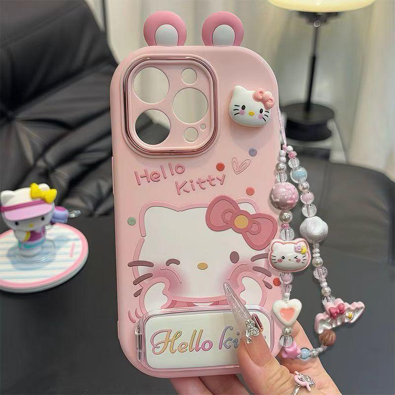 乐天商城 - Hello Kitty ハローキティ iPhone17 ケース iPhone16 ケース スタンド iPhone15 14 16e 13Pro Maxケース iPhone17Air アイホン スマホ クリア 携帯 カバー 透明