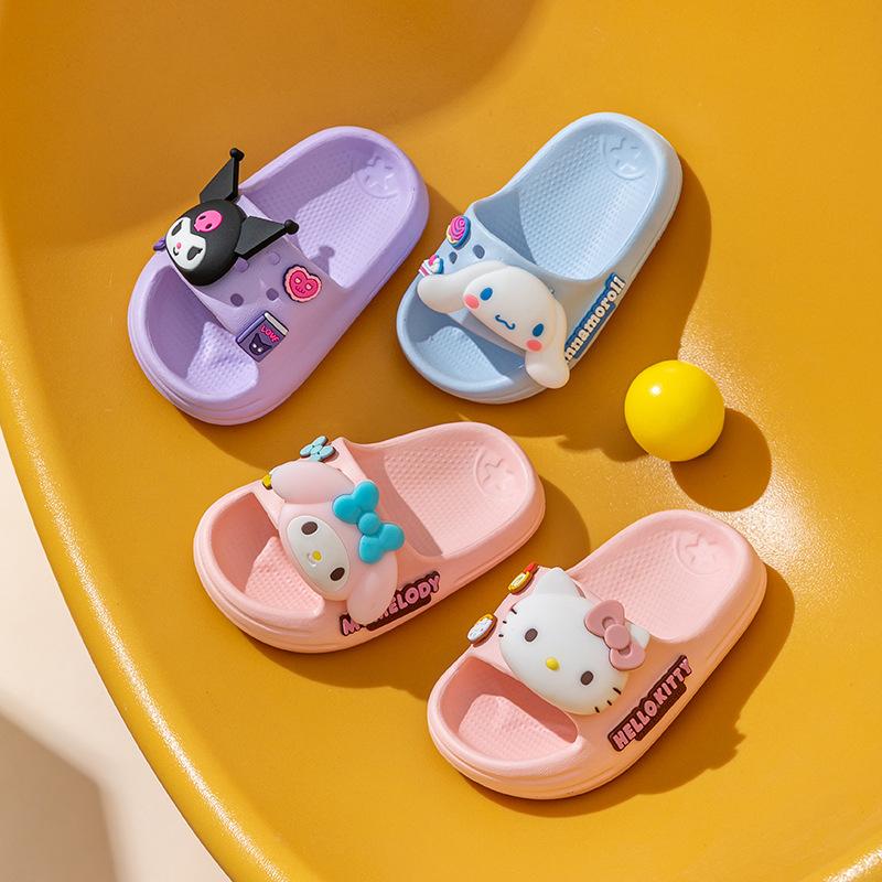 Rakuten - キャット ( Hello Kitty型) サンダル ベビー キッズ 男の子 女の子 スリッパ EVAサンダル キャラクター 超軽量EVA スリッパ サンダル おしゃれ 可愛い 子供