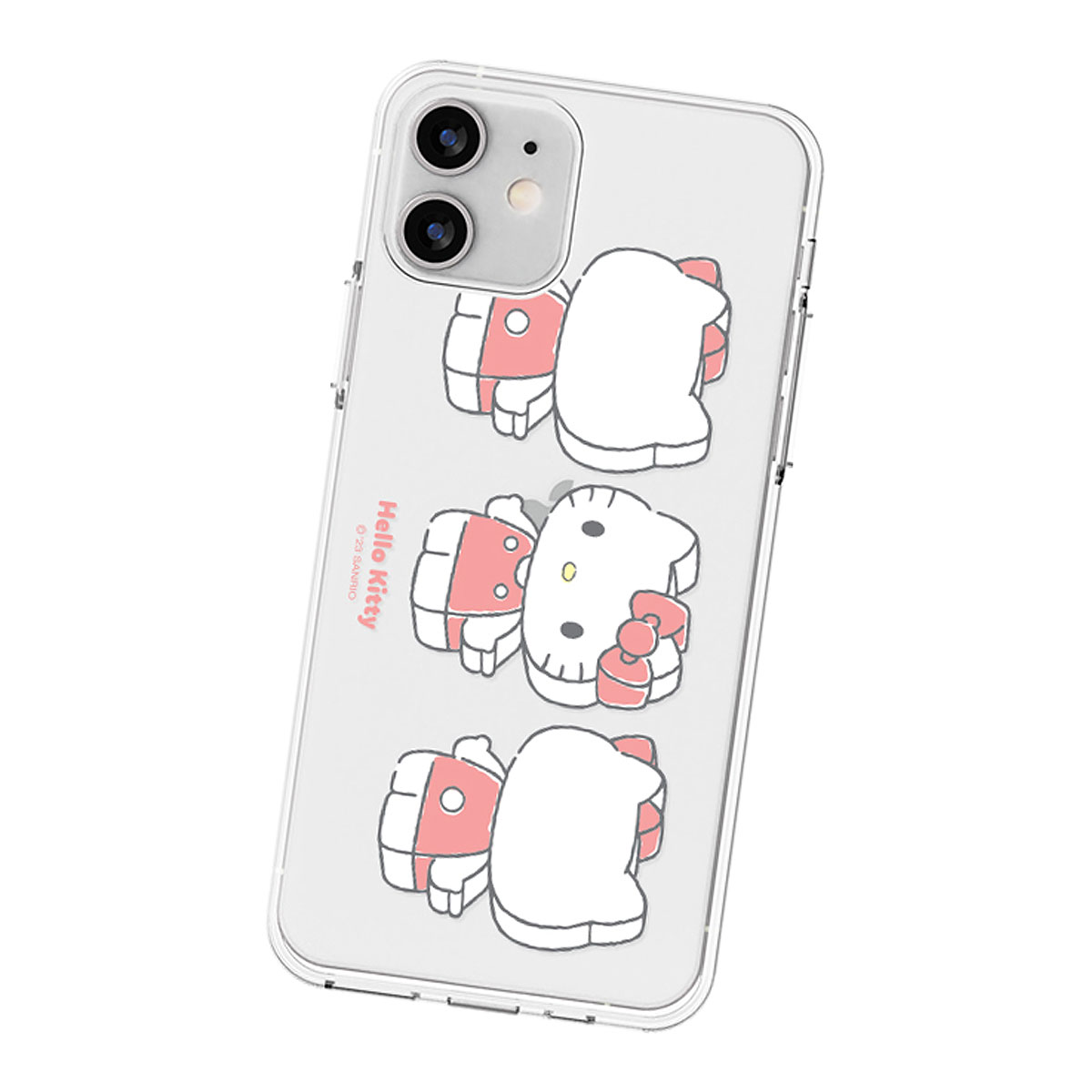 Sanrio Characters Three Blocks Clear Jelly ケース Galaxy S25 Ultra S24 FE A55 5G S23 A54 A53 S22 S21 + Note20 S20 Note10+ S10 2
