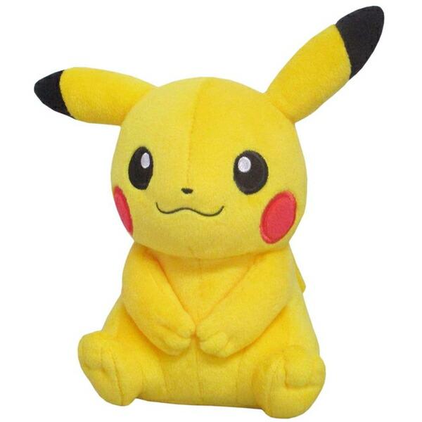 乐天商城 - ポケットモンスター ピカチュウ メスのすがた ぬいぐるみ S 約19cm ポケモンZA Pokemon ぬいぐるみ グッズ おもちゃ 雑貨 新品 *即納