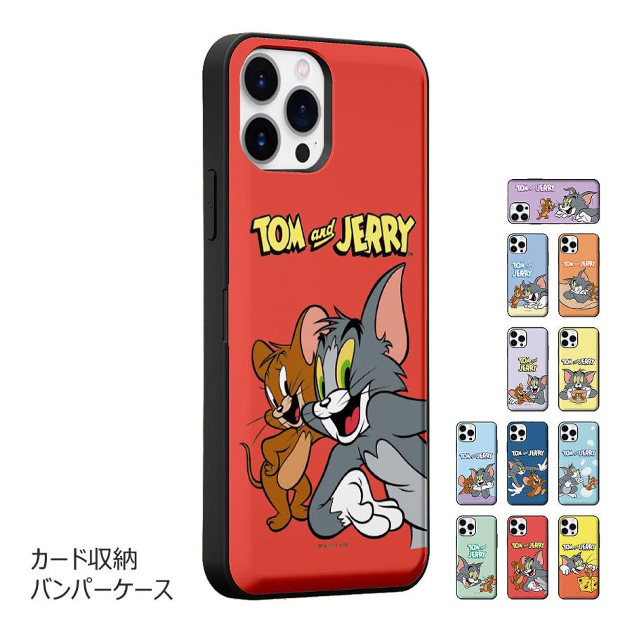Tom and Jerry Season.2 Card Door Bumper ケース Galaxy S26 + Ultra S25 S24 FE A55 5G S23 A54 A53 S22 S21 Note20