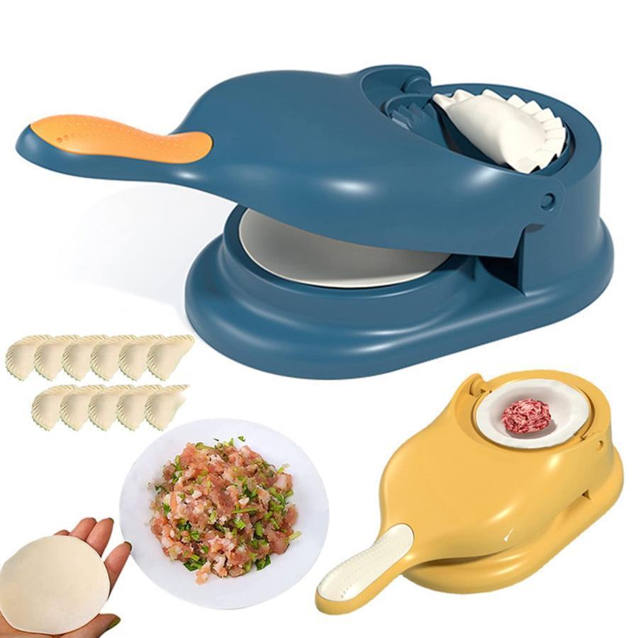 Rakuten - 家庭用手動餃子メーカー 餃子とトルティーヤ プレス メーカー餃子包み器 餃子つくり器 手動餃子ラッパー金型メーカー エンパナーダと餃子の皮生地プレス メーカ
