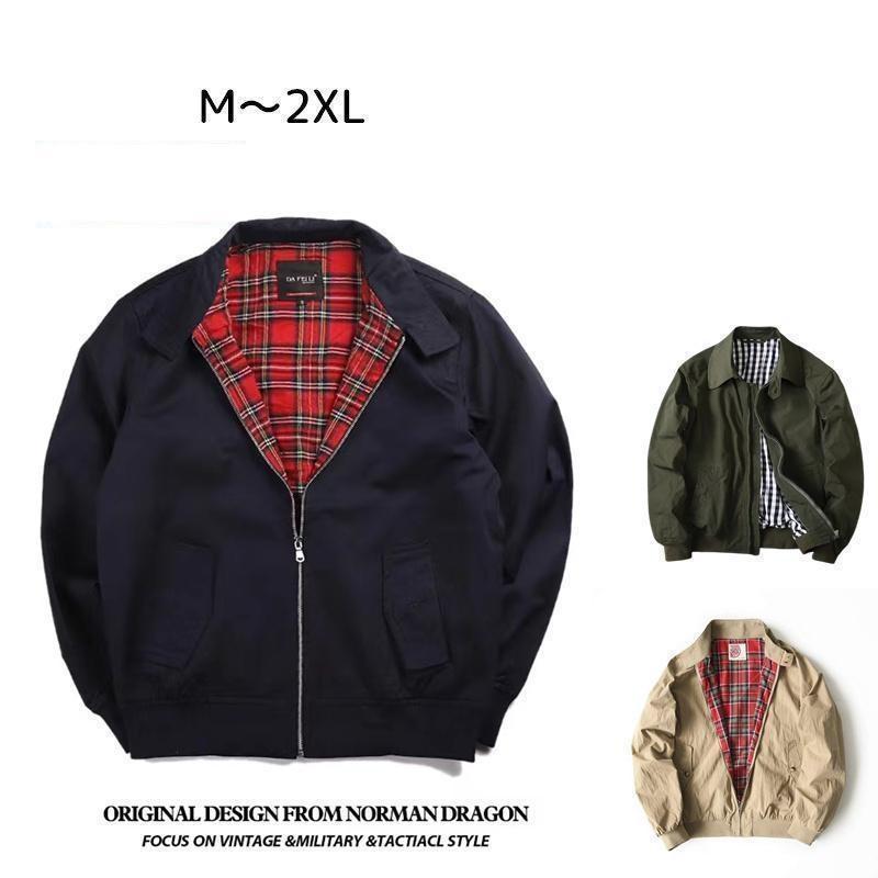 Rakuten - ミリタリー ジャケット G9 メンズ 春 秋 冬 ハリントンジャケット スウィングアウター イギリス 紳士 HARRINGTON JACKET メンズ おしゃれ