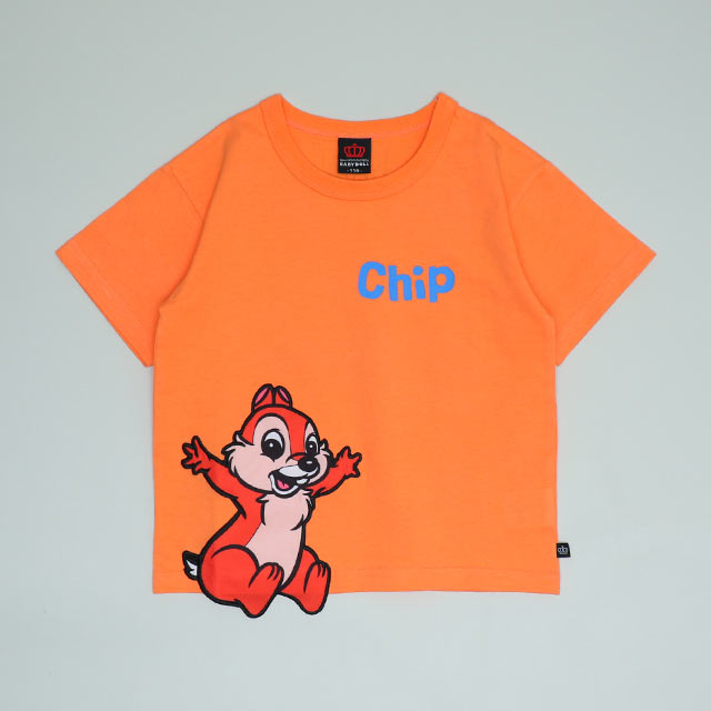 楽天市場】ディズニー Tシャツ（カラーオレンジ）（キッズ・ベビー