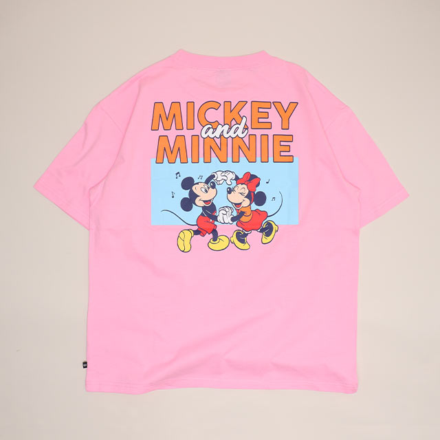 楽天市場】ミッキー tシャツ（カラーピンク）（レディースファッション