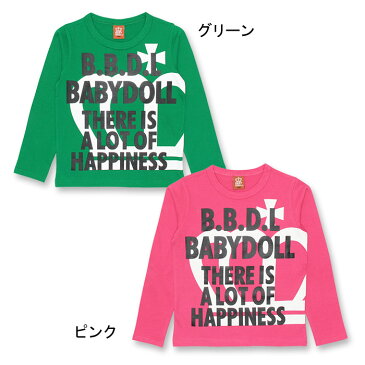 8/10〜 【50％OFF SALE】 通販限定 ロンT 0815K ベビードール BABYDOLL 子供服ベビー キッズ 男の子 女の子