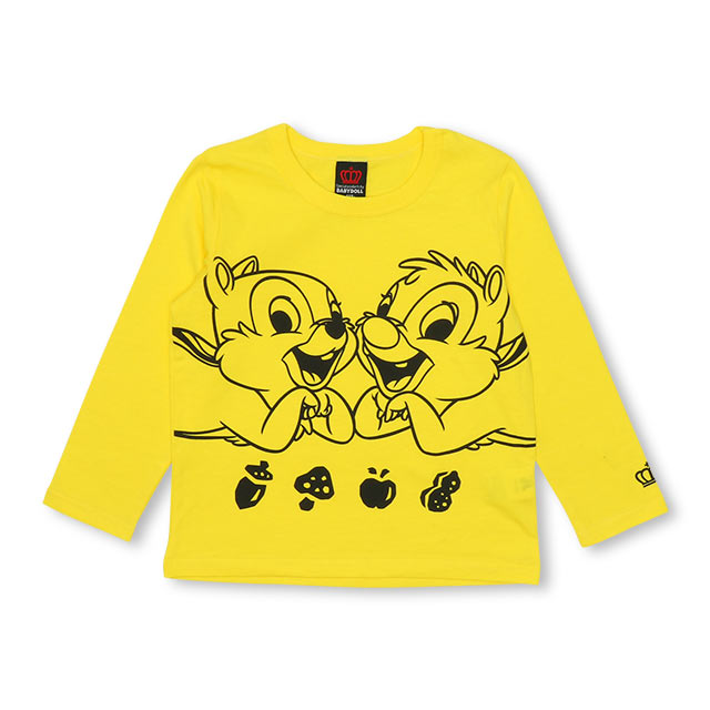 ディズニー キャラクター ロンT 4798K ベビードール BABYDOLL 子供服 ベビー キッズ 男の子 女の子 DISNEY ハッピープライス トイストーリー チップとデール