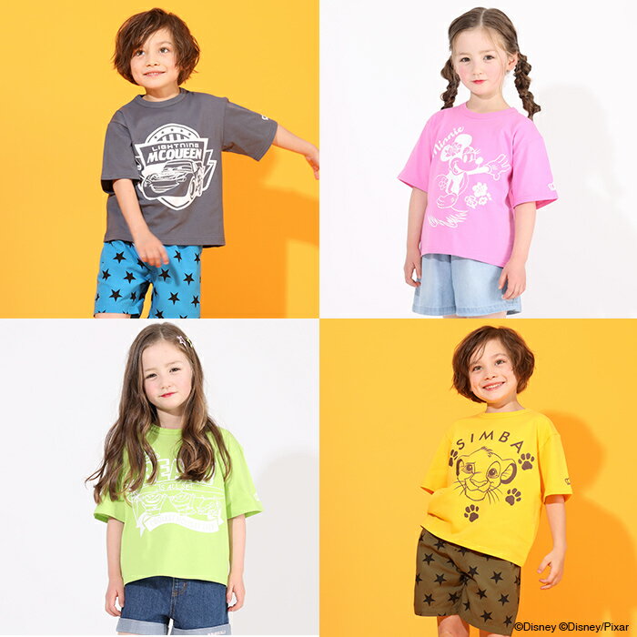 ディズニー キャラクター Tシャツ 5064K ベビードール BABYDOLL 子供服 ベビー キッズ 男の子 女の子 DISNEY★Collection ハッピープライス